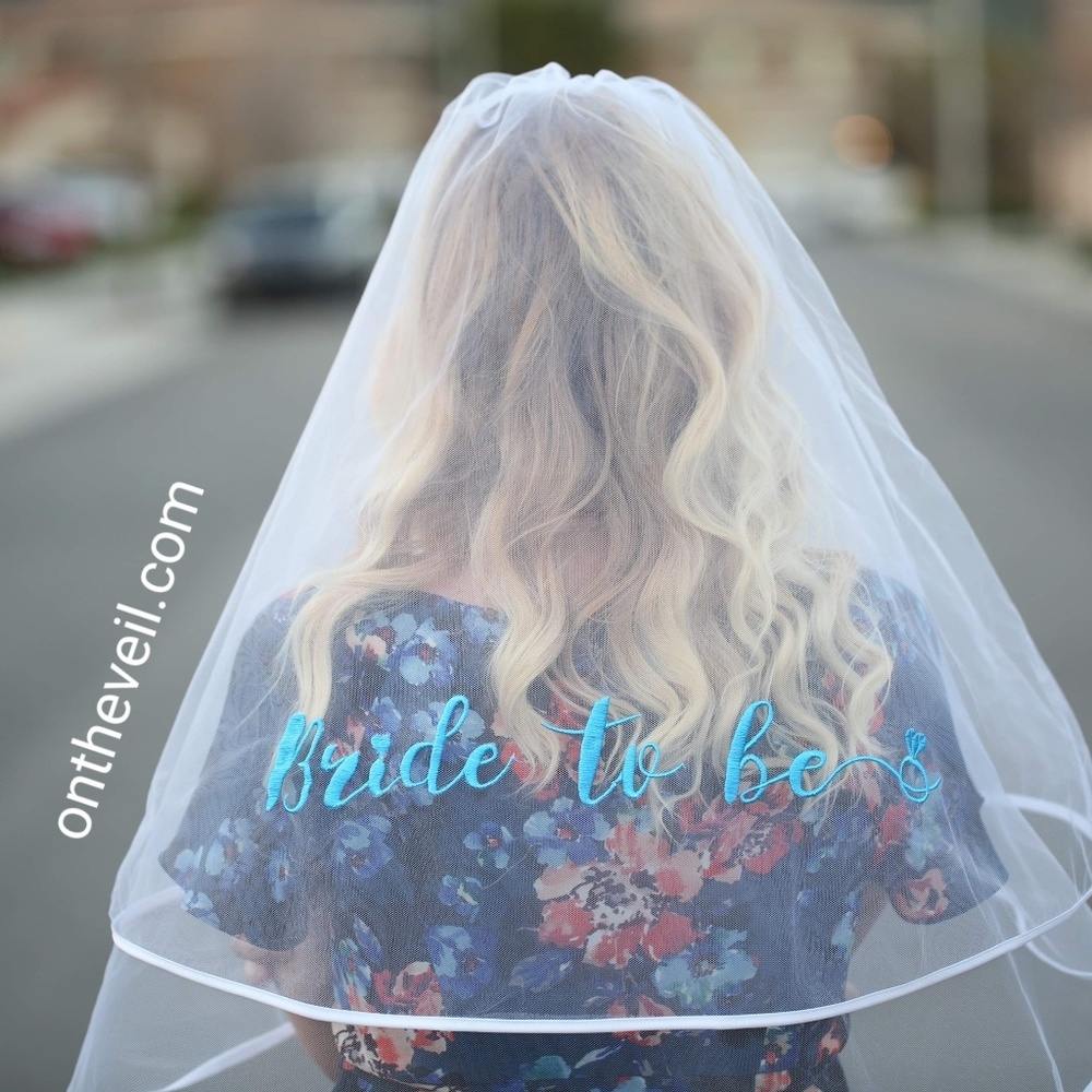 Custom Embroidered Bachelorette Wedding Ve…